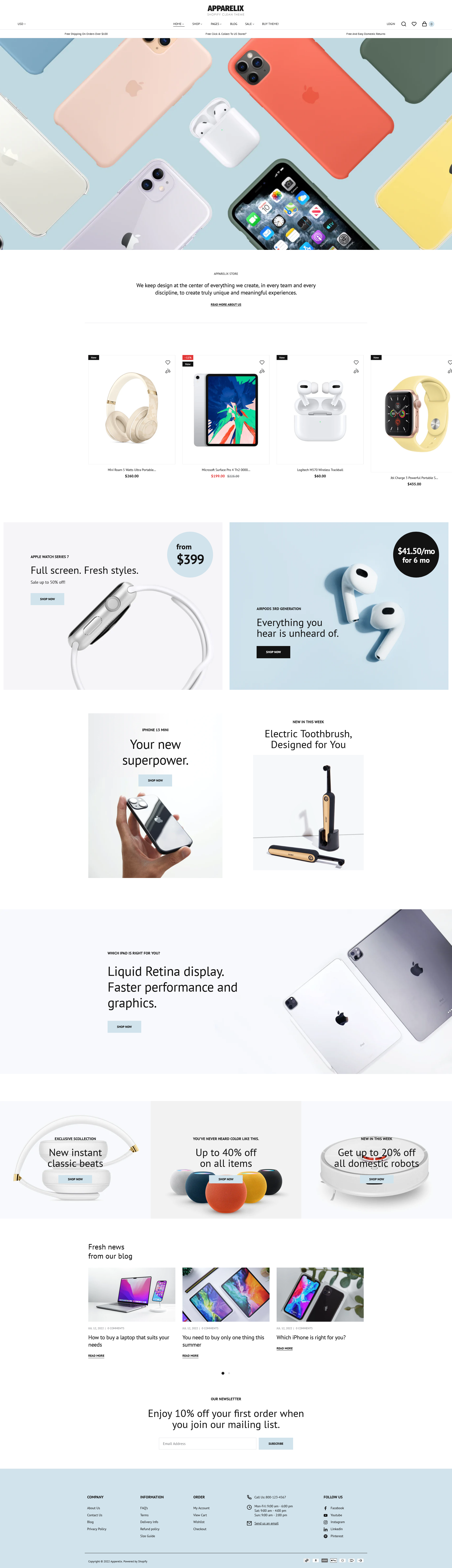 Apparelix HI Tech Store