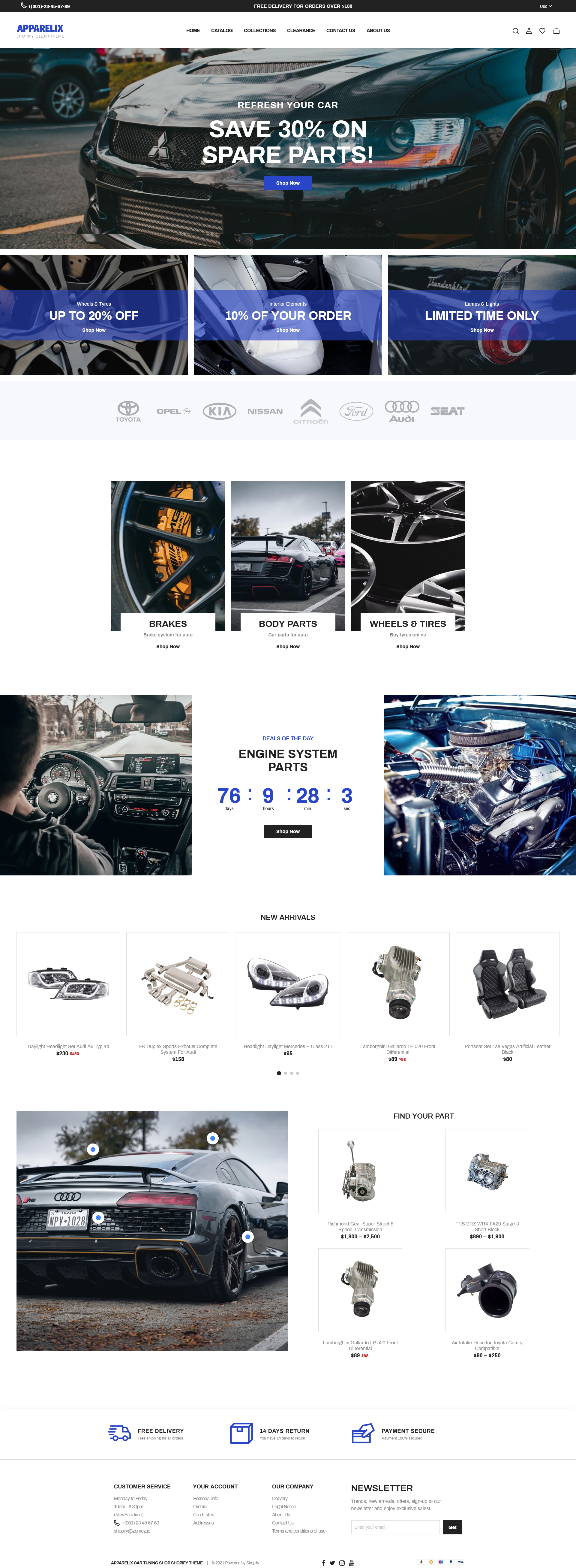 Apparelix Car Tuning Shop