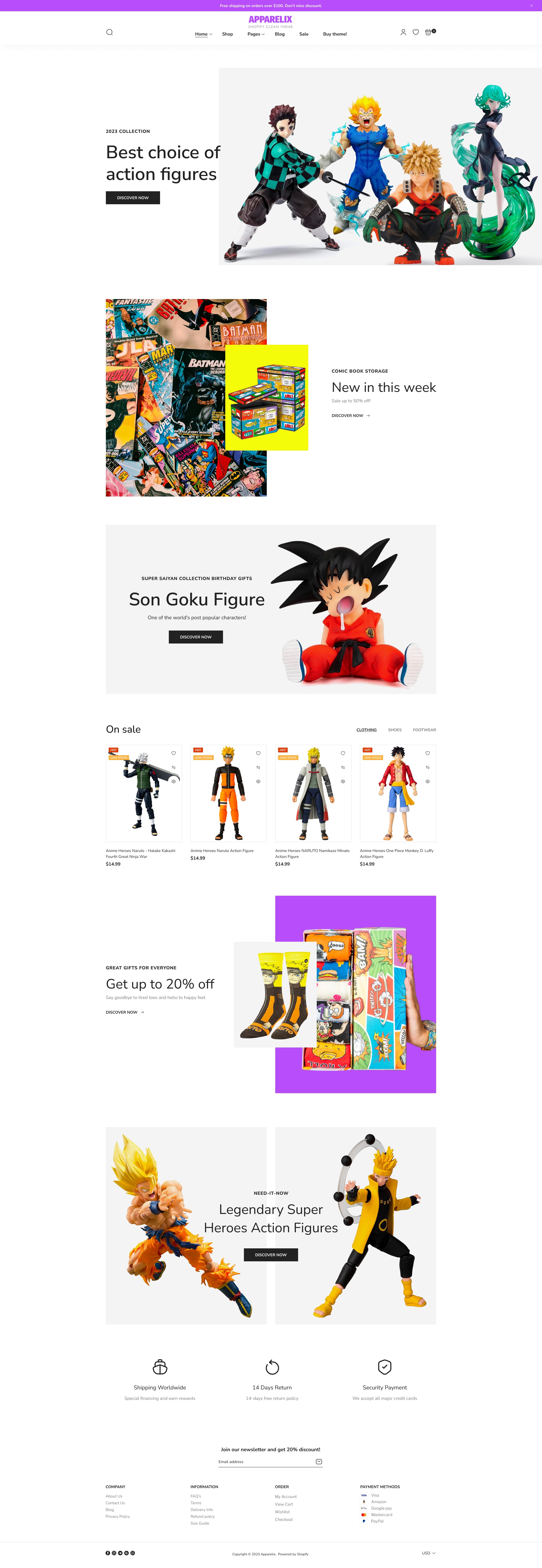 Anime and Manga Store