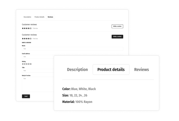 Product Tabs