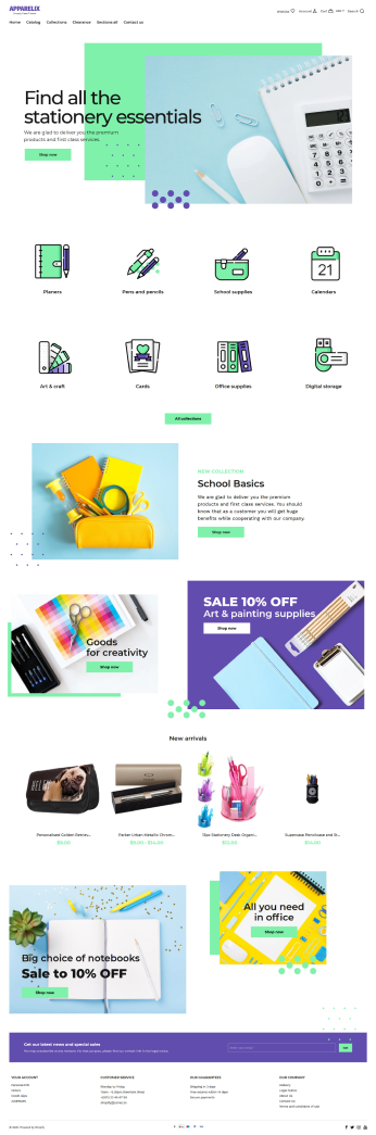 Apparelix Stationery